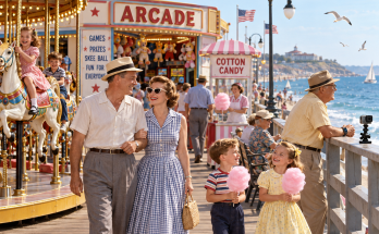 Answer: Two Mistakes on the 1950s Seaside Boardwalk