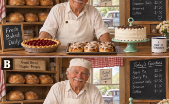 Answer: Five Changes at the Vintage Bakery
