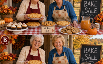 Answer: Five Harvest Bake-Sale Differences