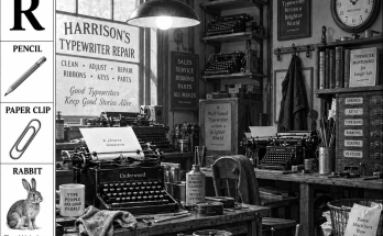 Answer: The Rabbit in the Typewriter Repair Shop