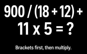 Answer: The September 3 Order-of-Operations Puzzle