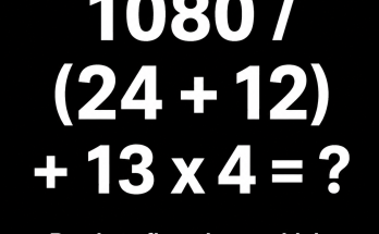 Answer: The September 5 Order-of-Operations Puzzle