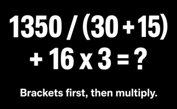 Answer: The September 8 Order-of-Operations Puzzle