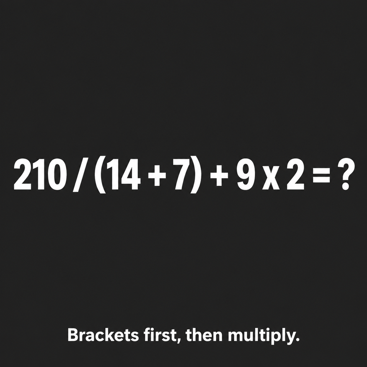Answer: Order of Operations Math Puzzle