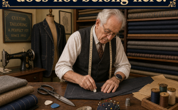 Answer: The Tailor-Shop Item That Does Not Belong