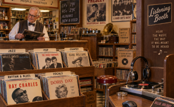 Answer: The Out-of-Place 1950s Record-Store Item