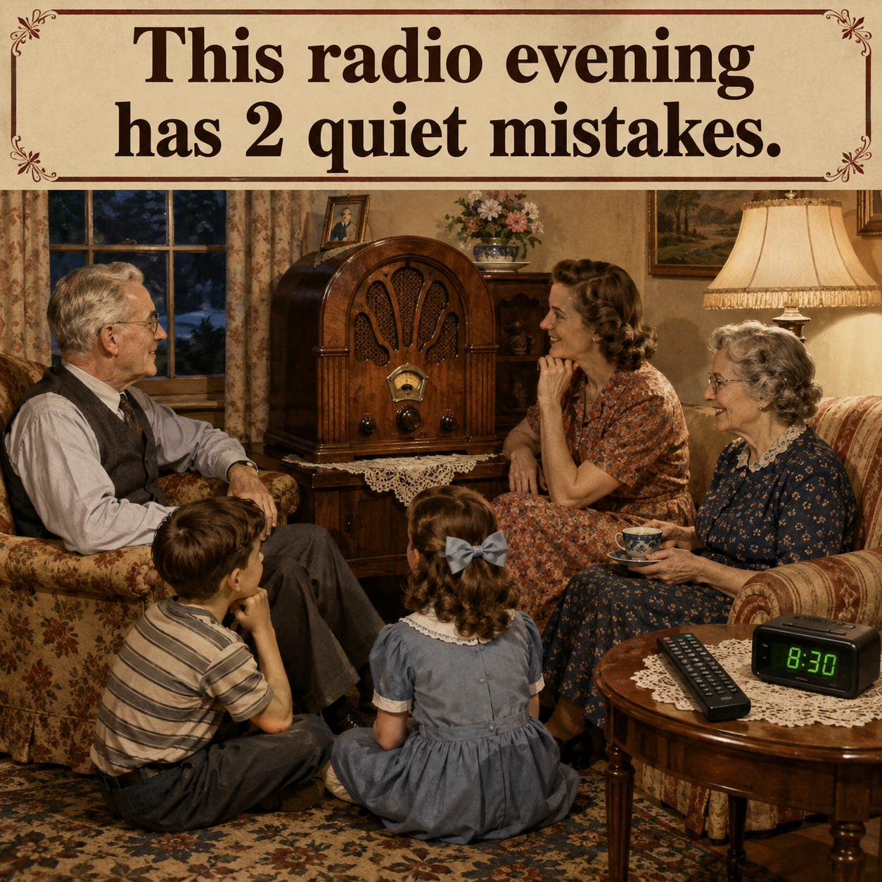 Answer: Two Home Radio Evening Mistakes
