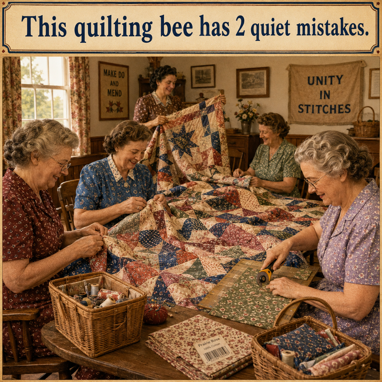 Answer: Two Quilting Bee Mistakes