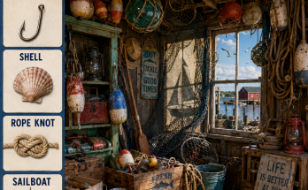 Answer: The Sailboat in the Tackle Shed