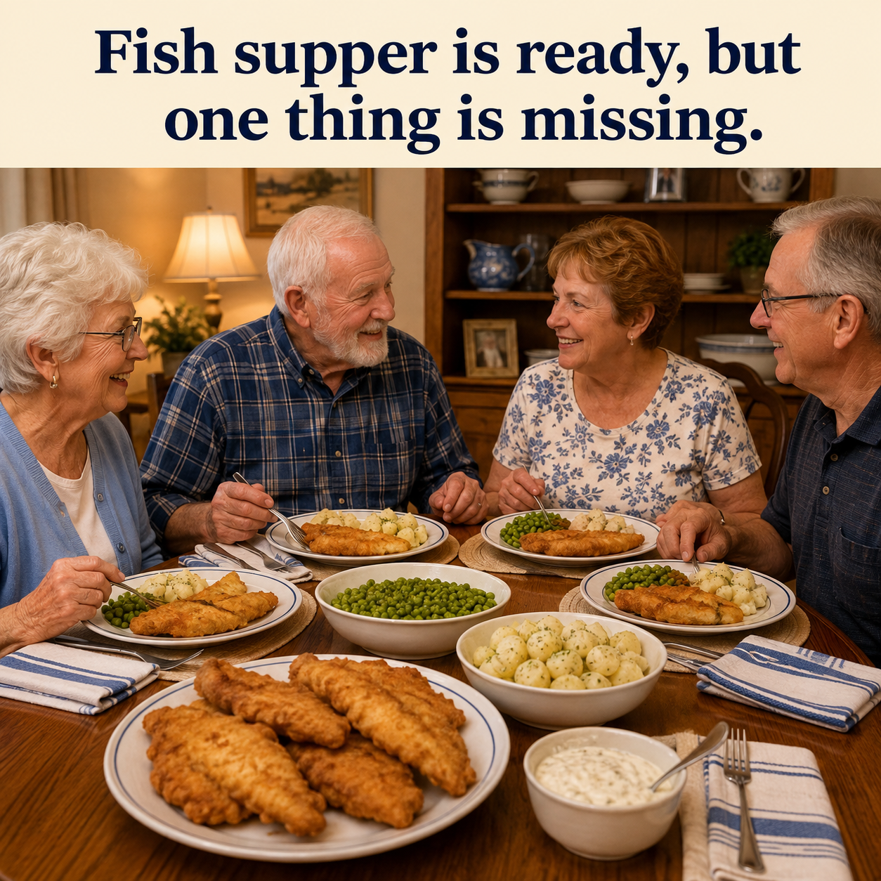 Answer: What Is Missing from the Fish Supper?